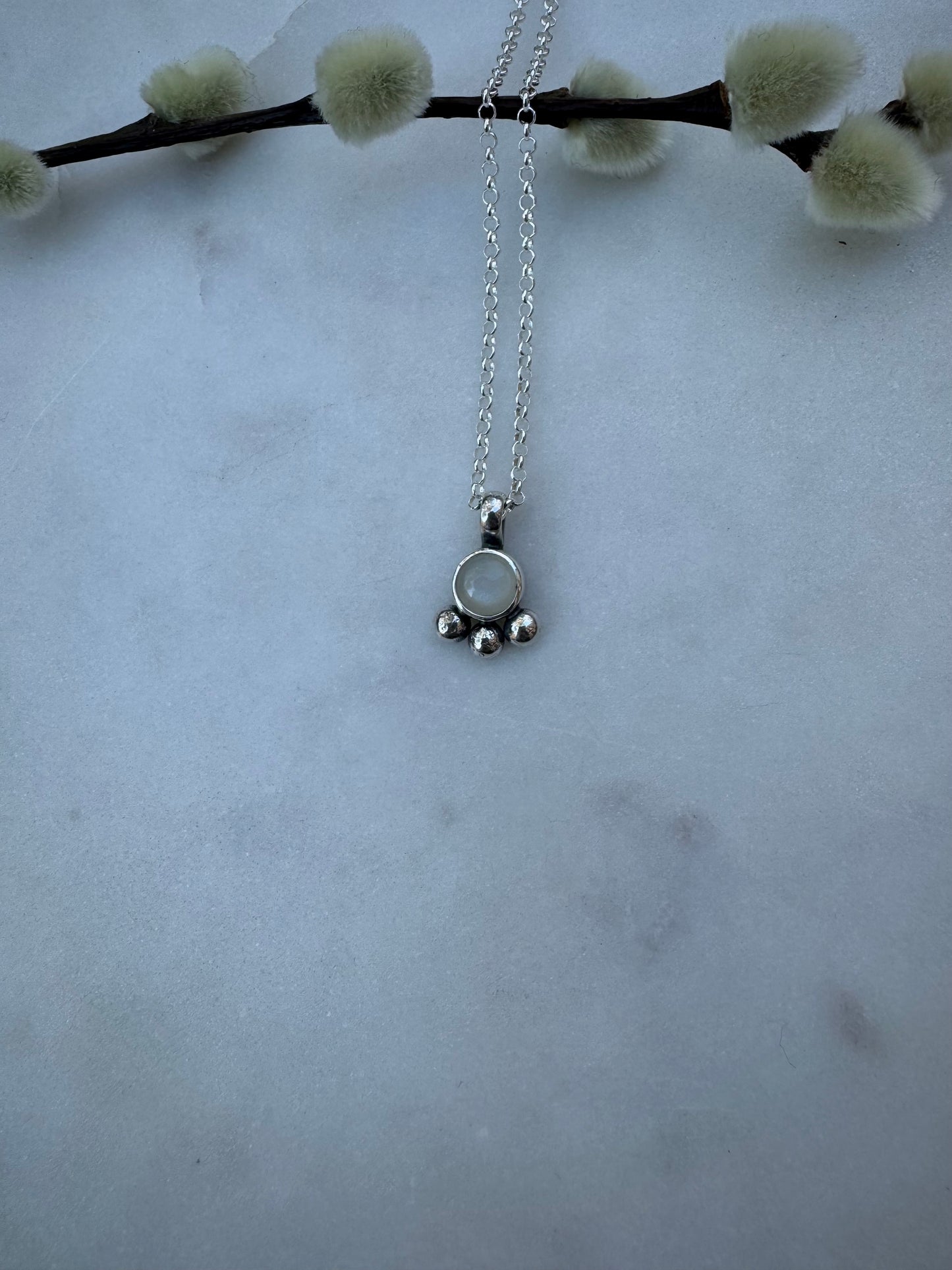 Small moonstone amulet