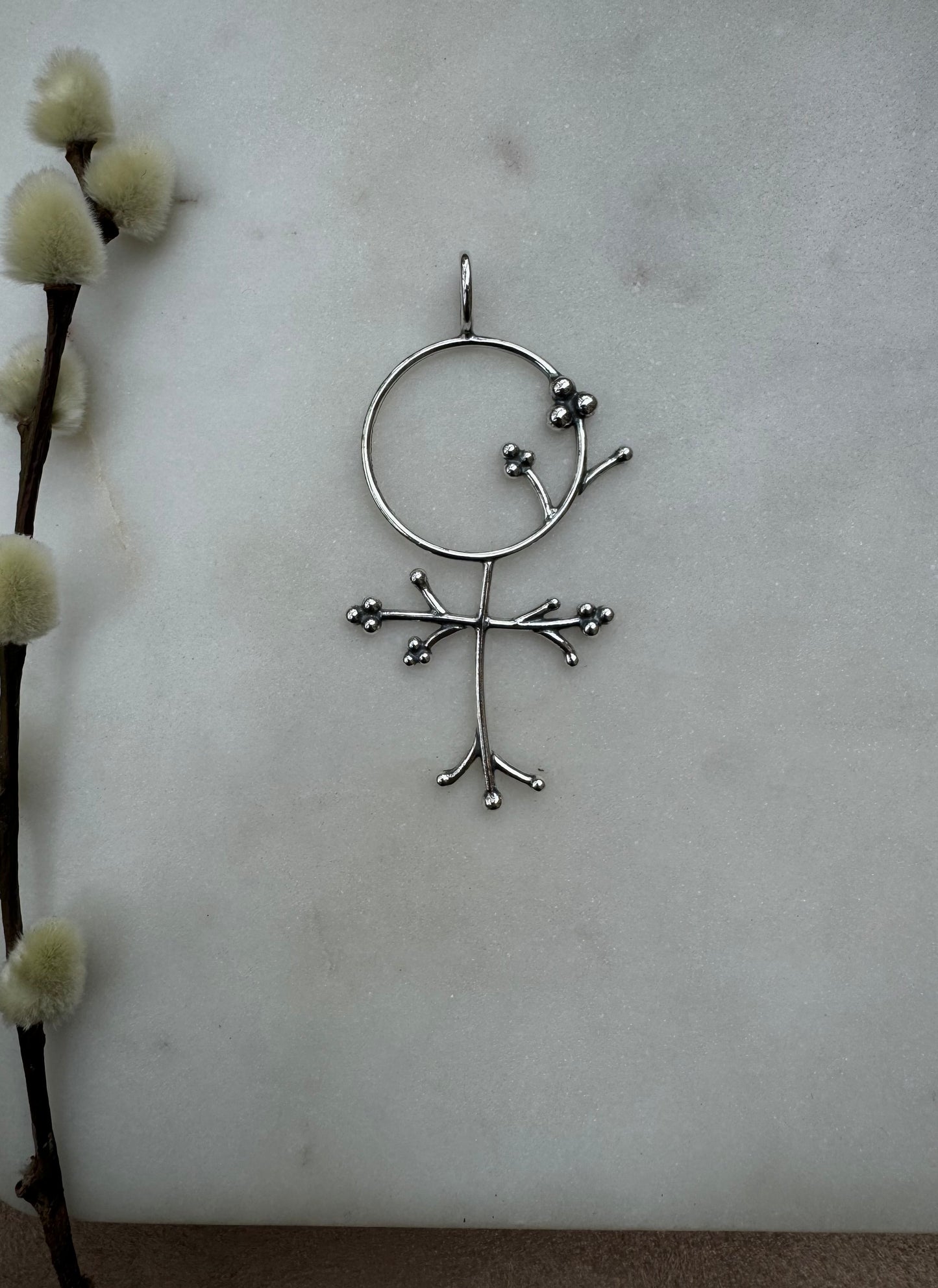 Flower venus necklace