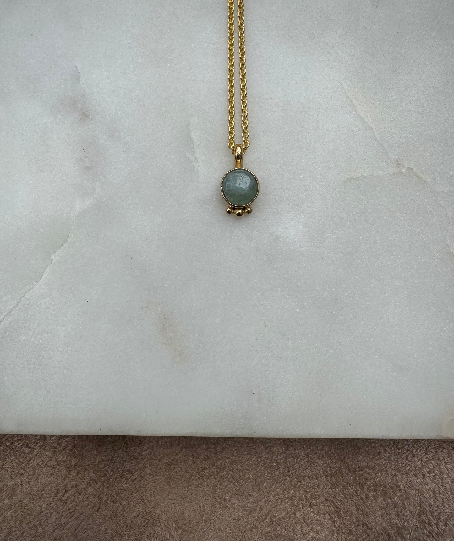 Aquamarine 18k gold collection