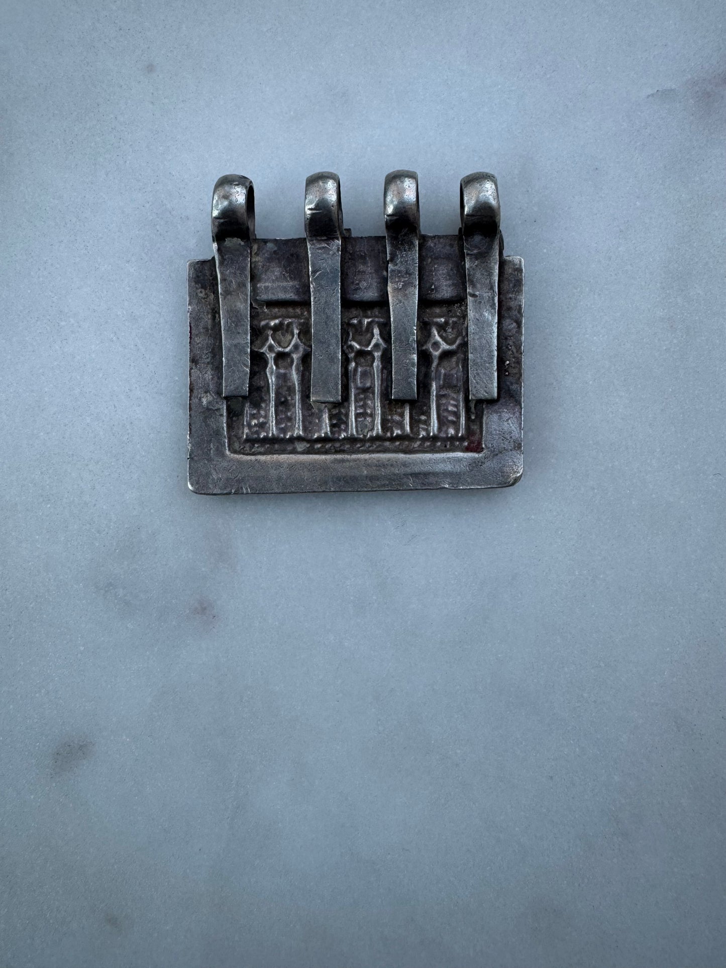 7 sister one brother, Hindu silver amulet