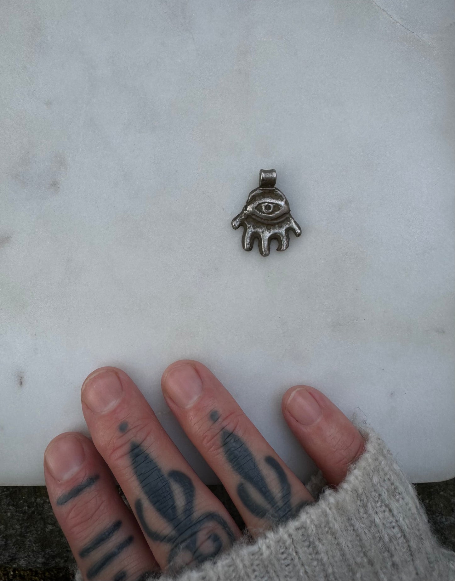 Antique fatima hand amulet