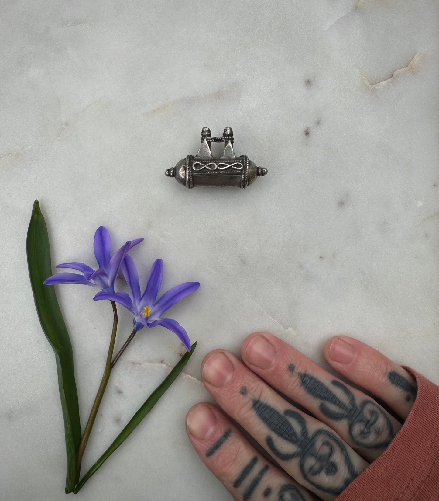 Infinity prayer box amulet