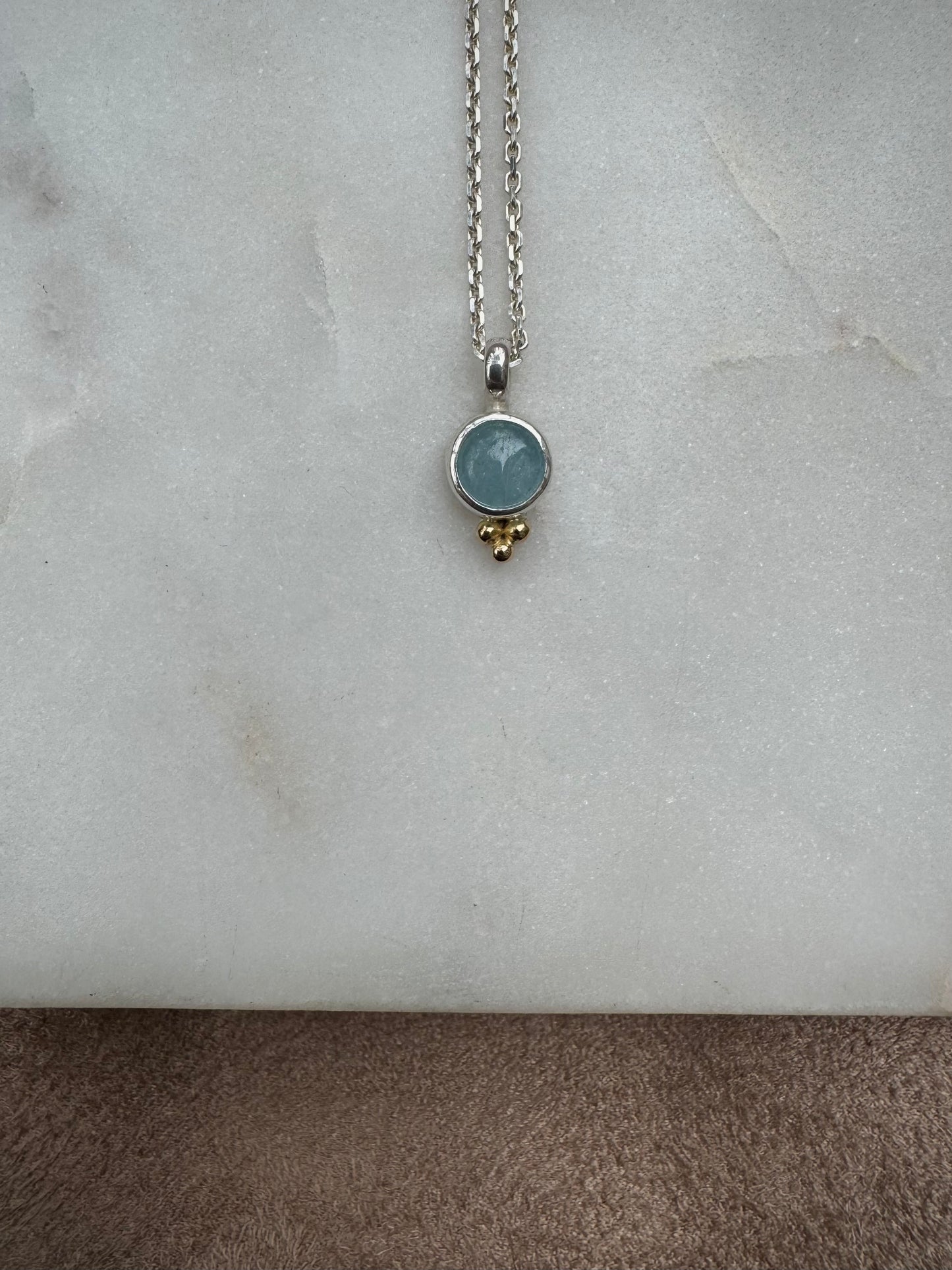 Aquamarine 18k gold collection