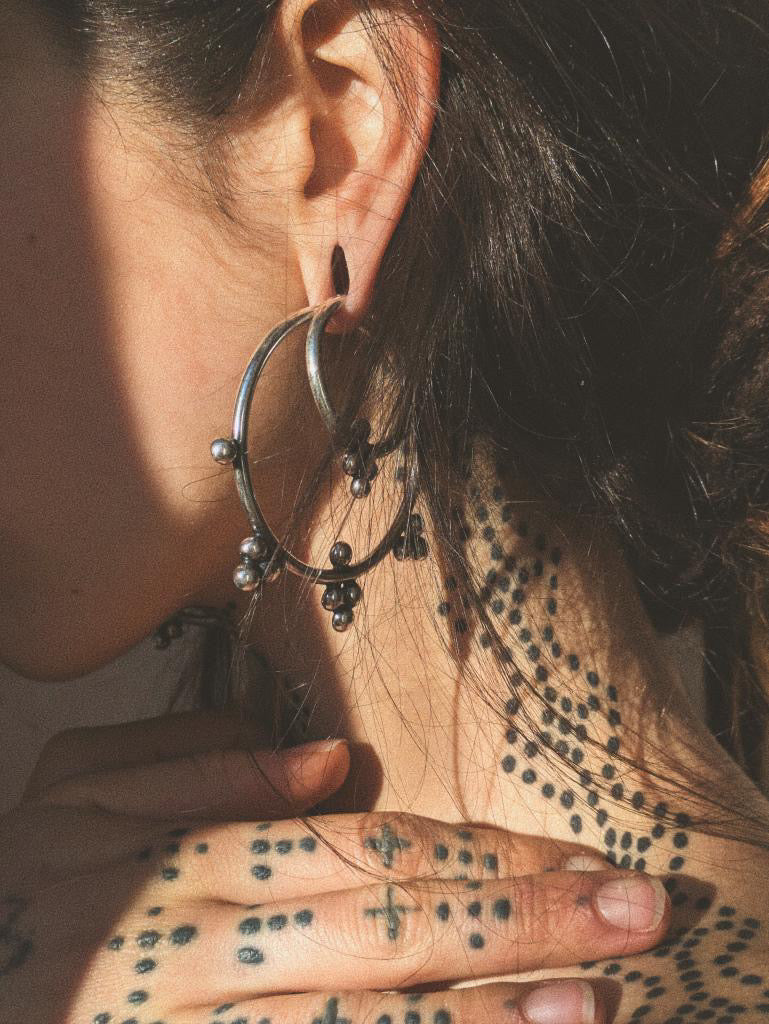 •Made to order• Set of two pair of earrings for streched ears