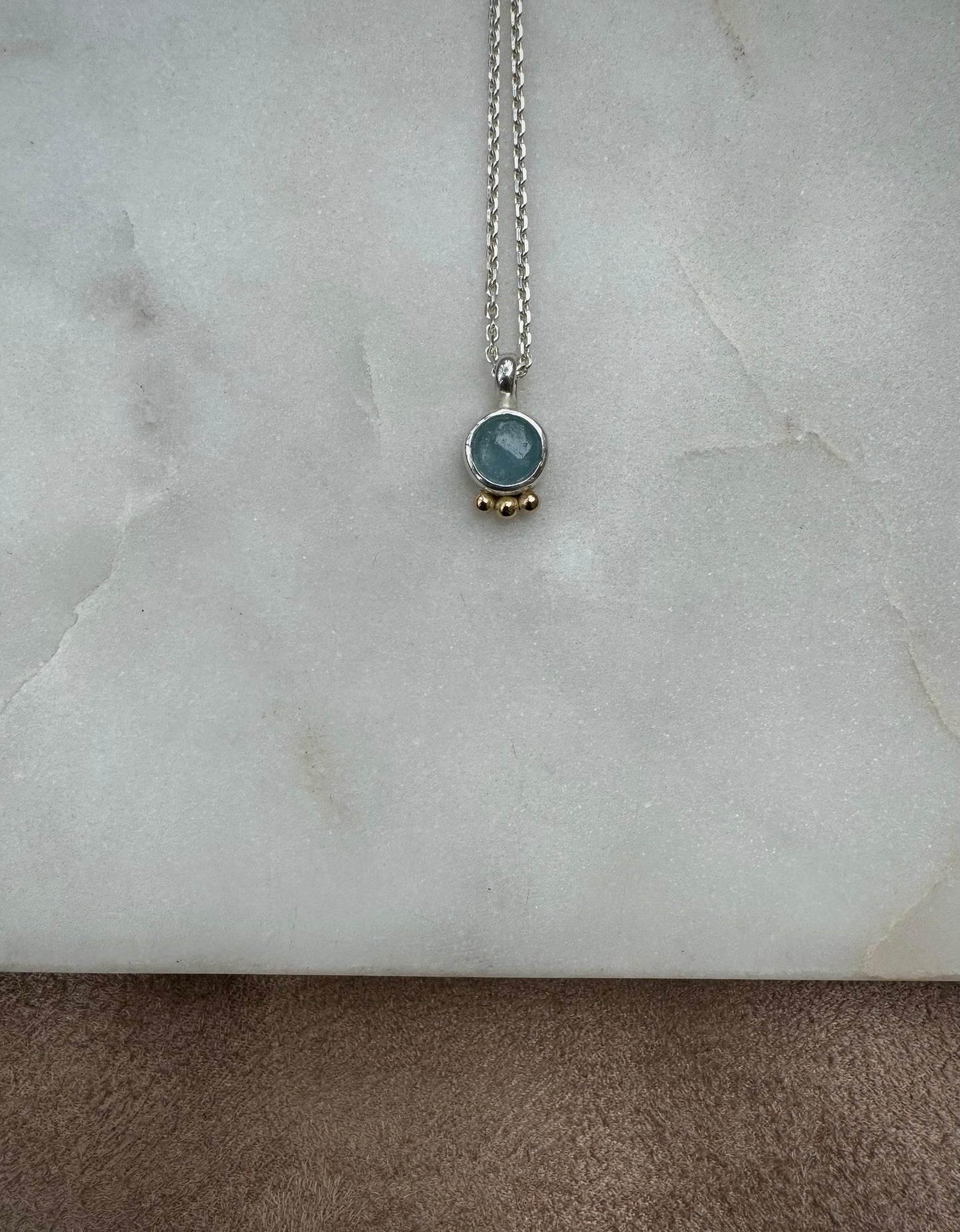 Aquamarine 18k gold collection