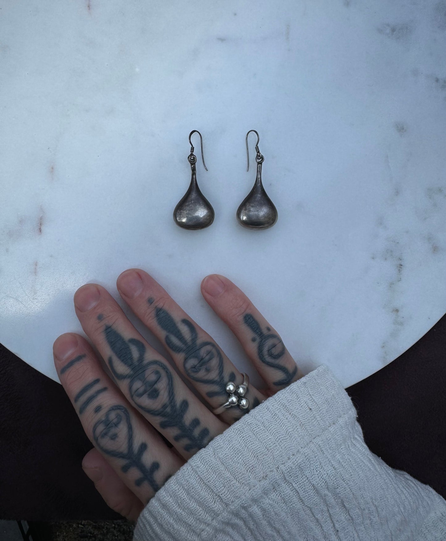 Vintage earrings from Morocco