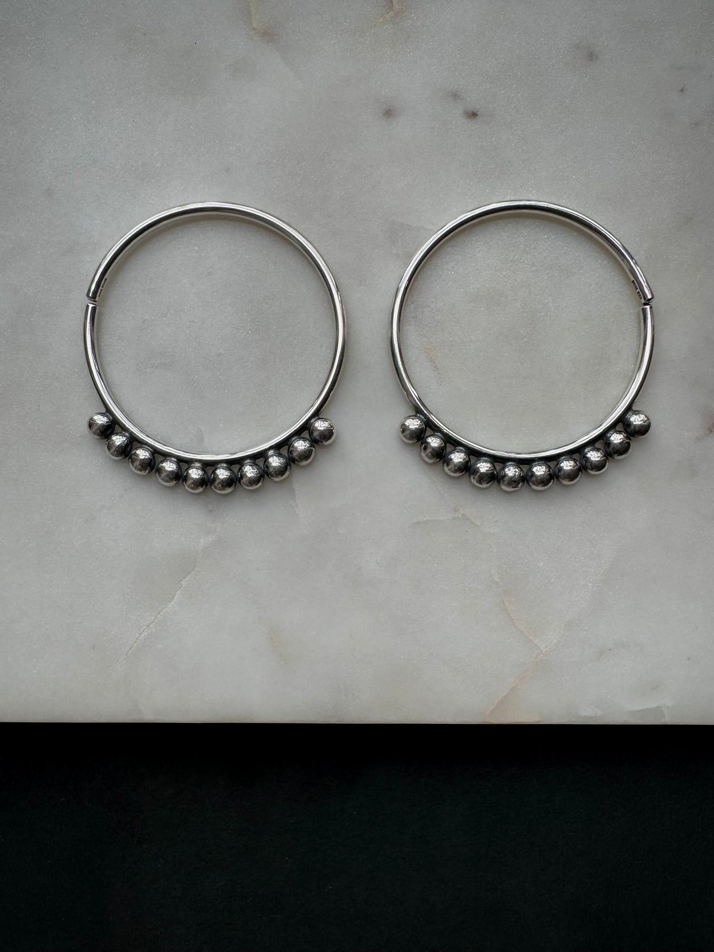 Big earrings for streched ears