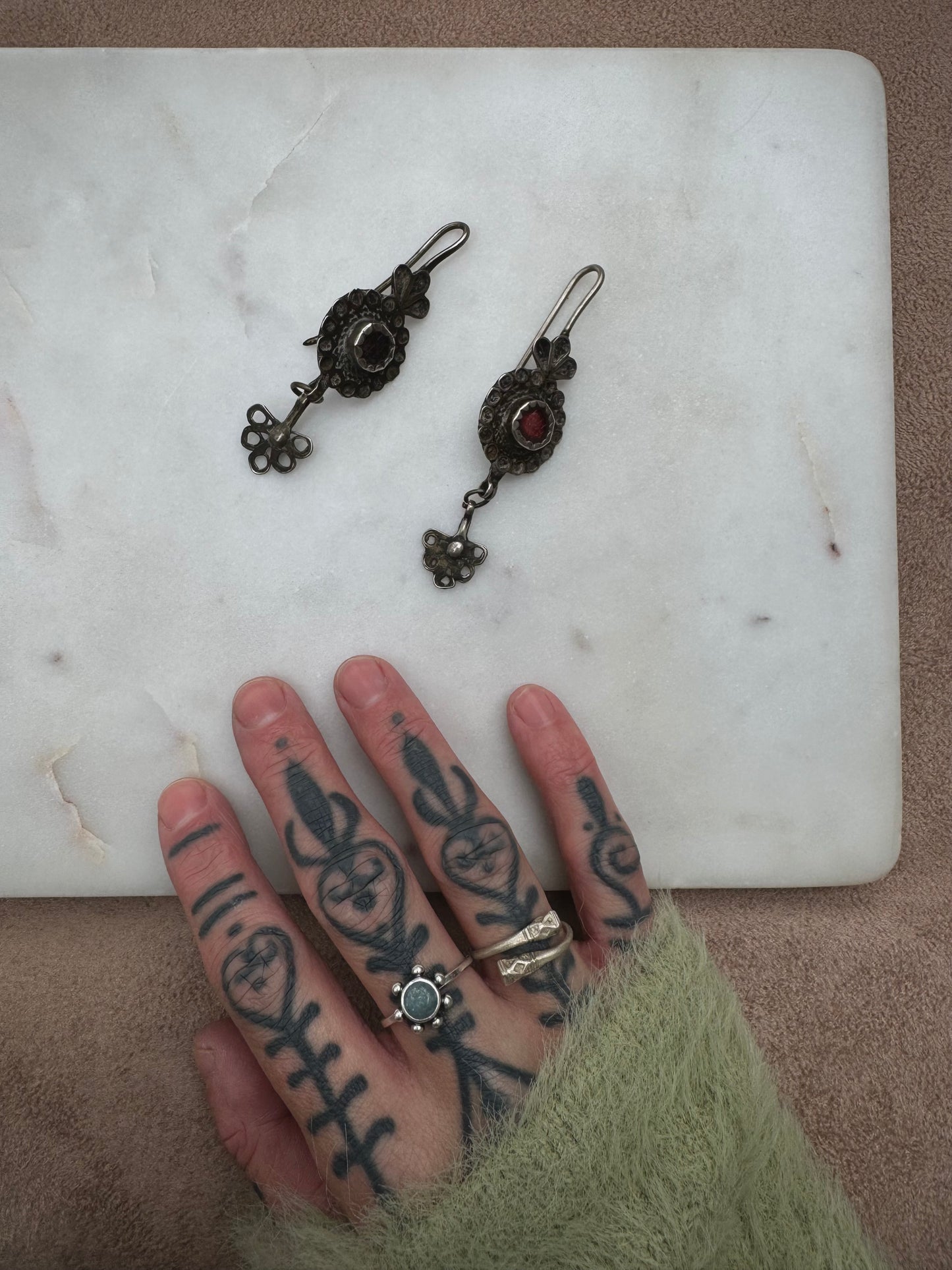 Antique earrings from Morocco