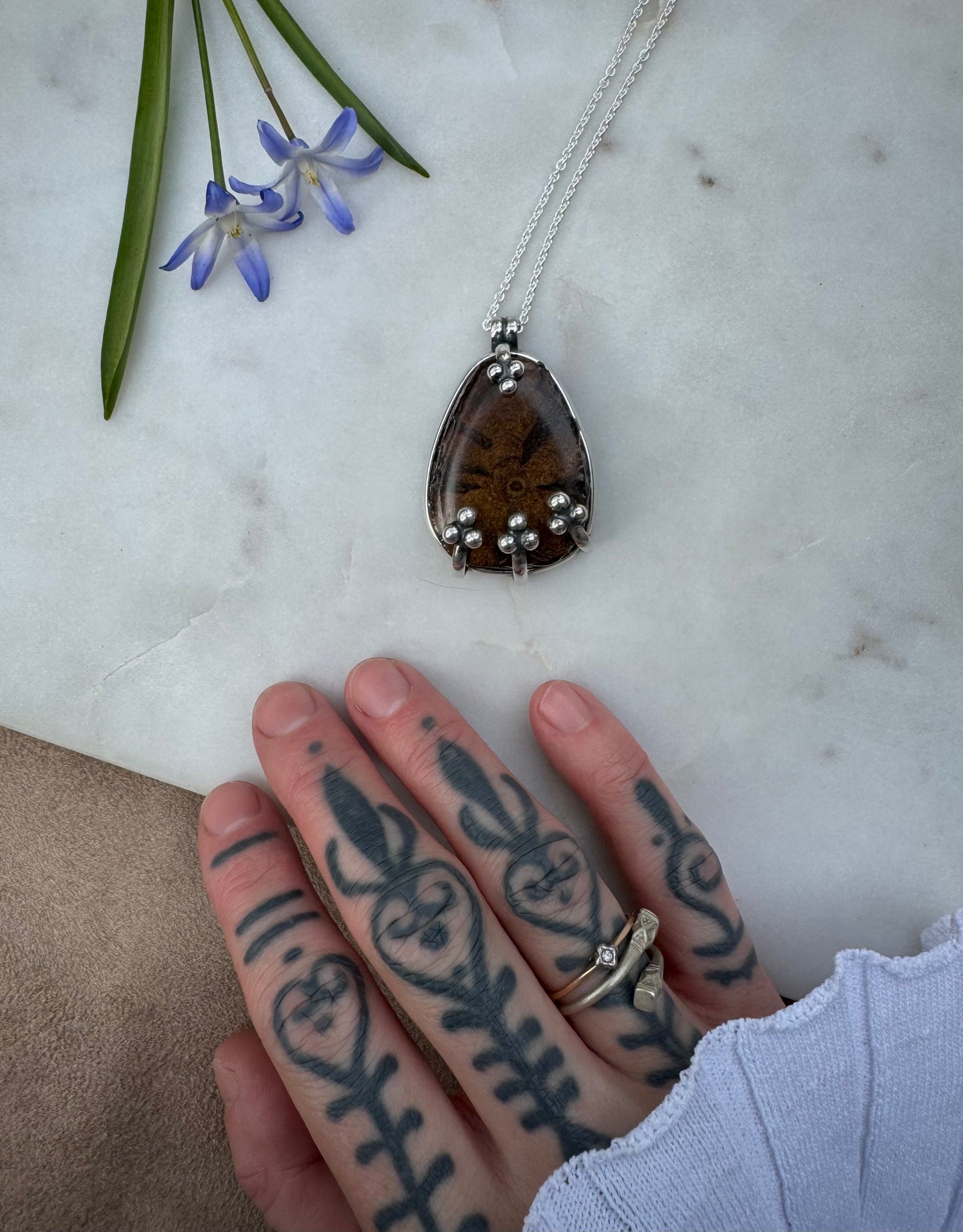Ayahuasca vine amulet