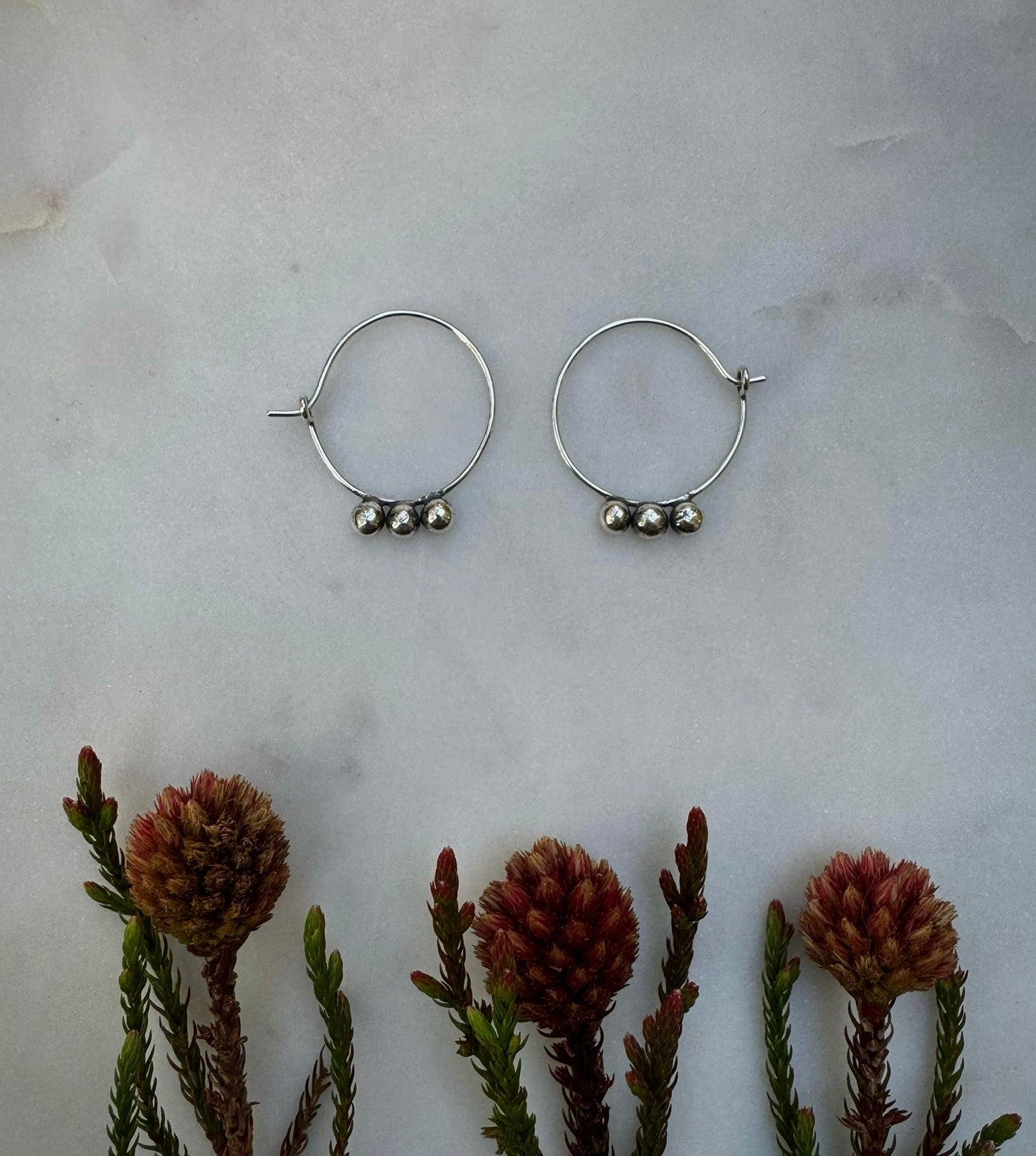 Sterling silver earrings
