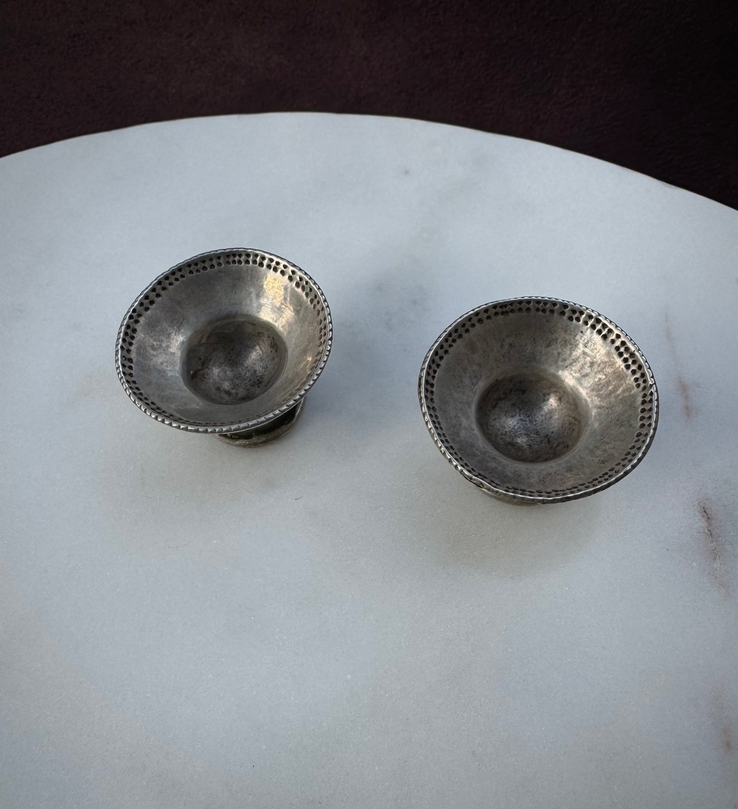 Akha Hill tribe silver Ear plugs