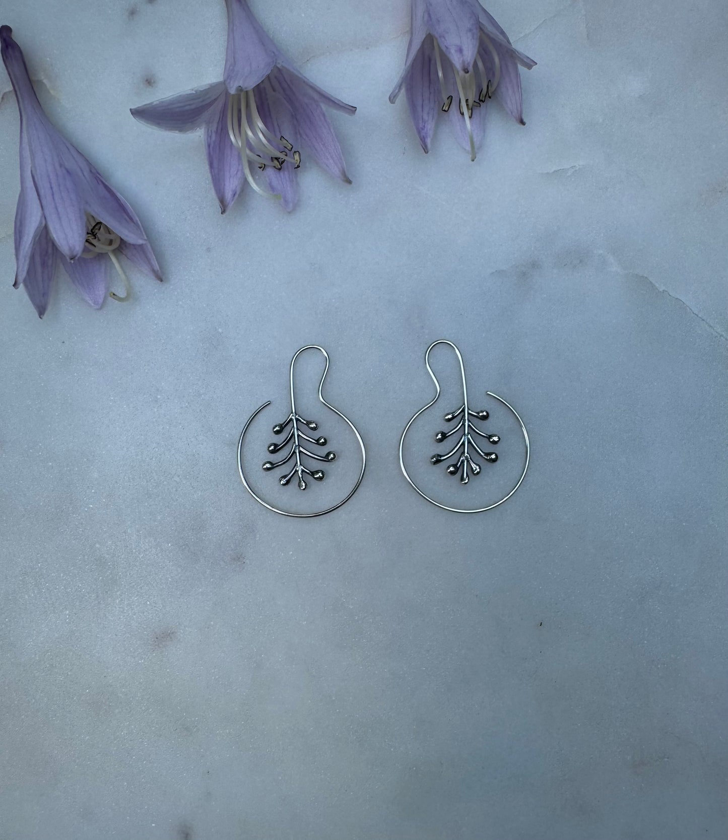 Fern earrings