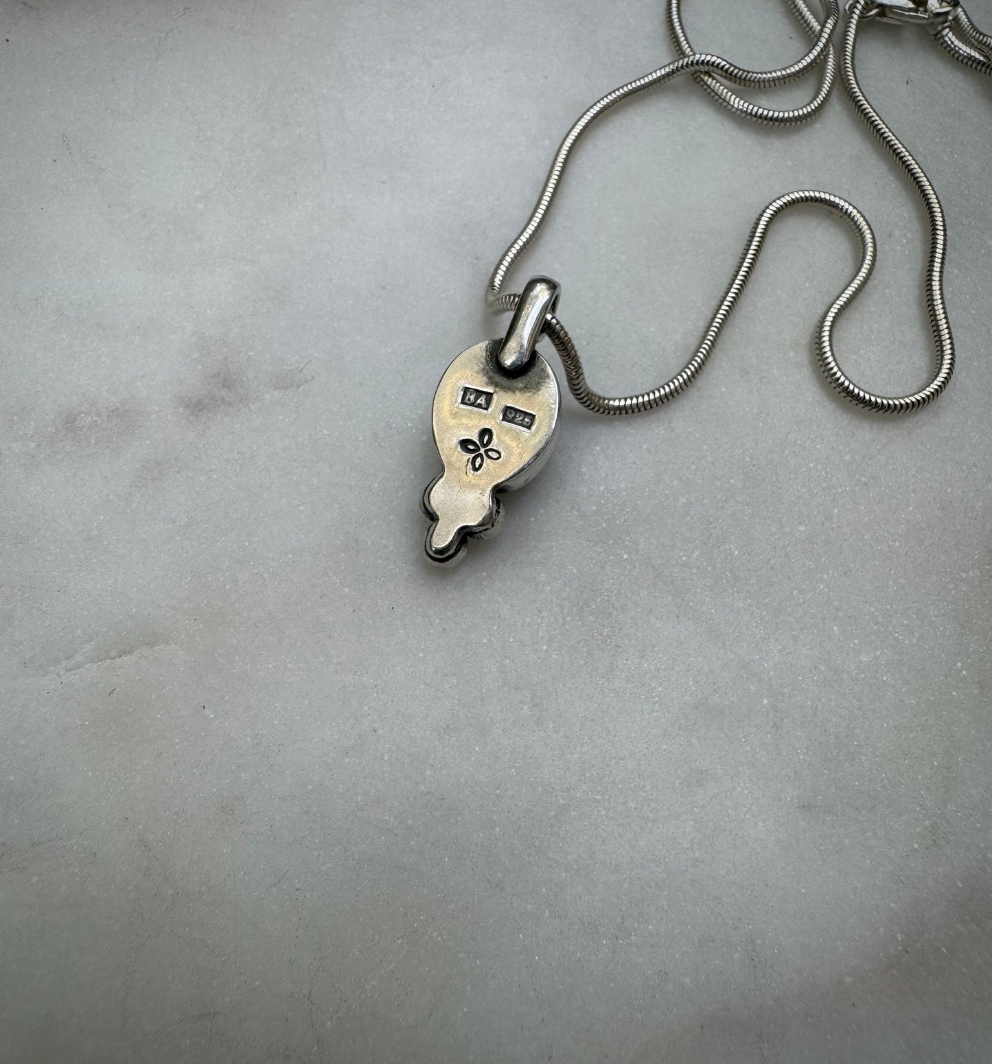 Beautiful aquamarin necklace