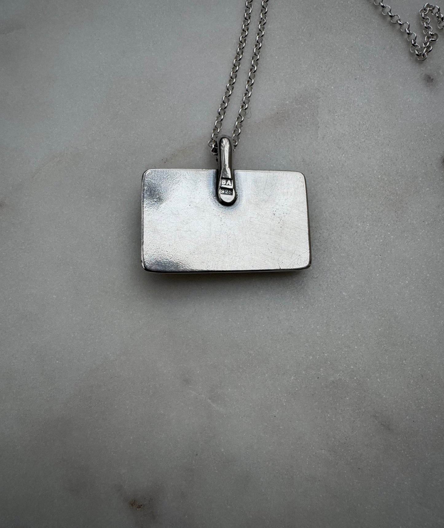 Soulkeeper amulet with aquamarine