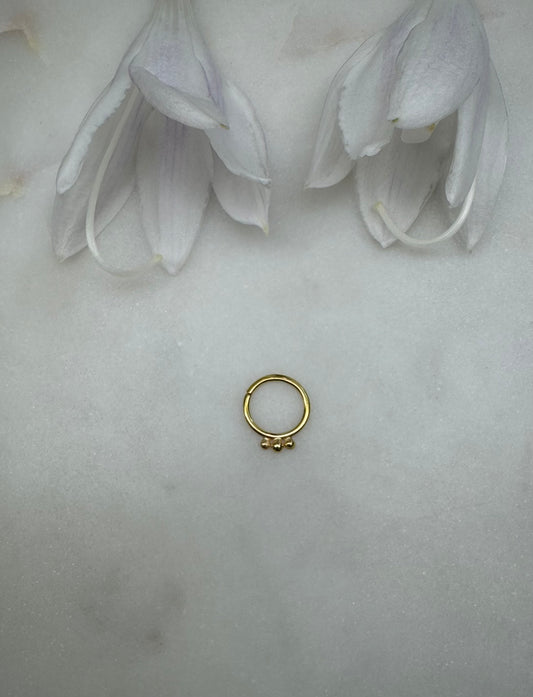 18k fairtrade gold septum