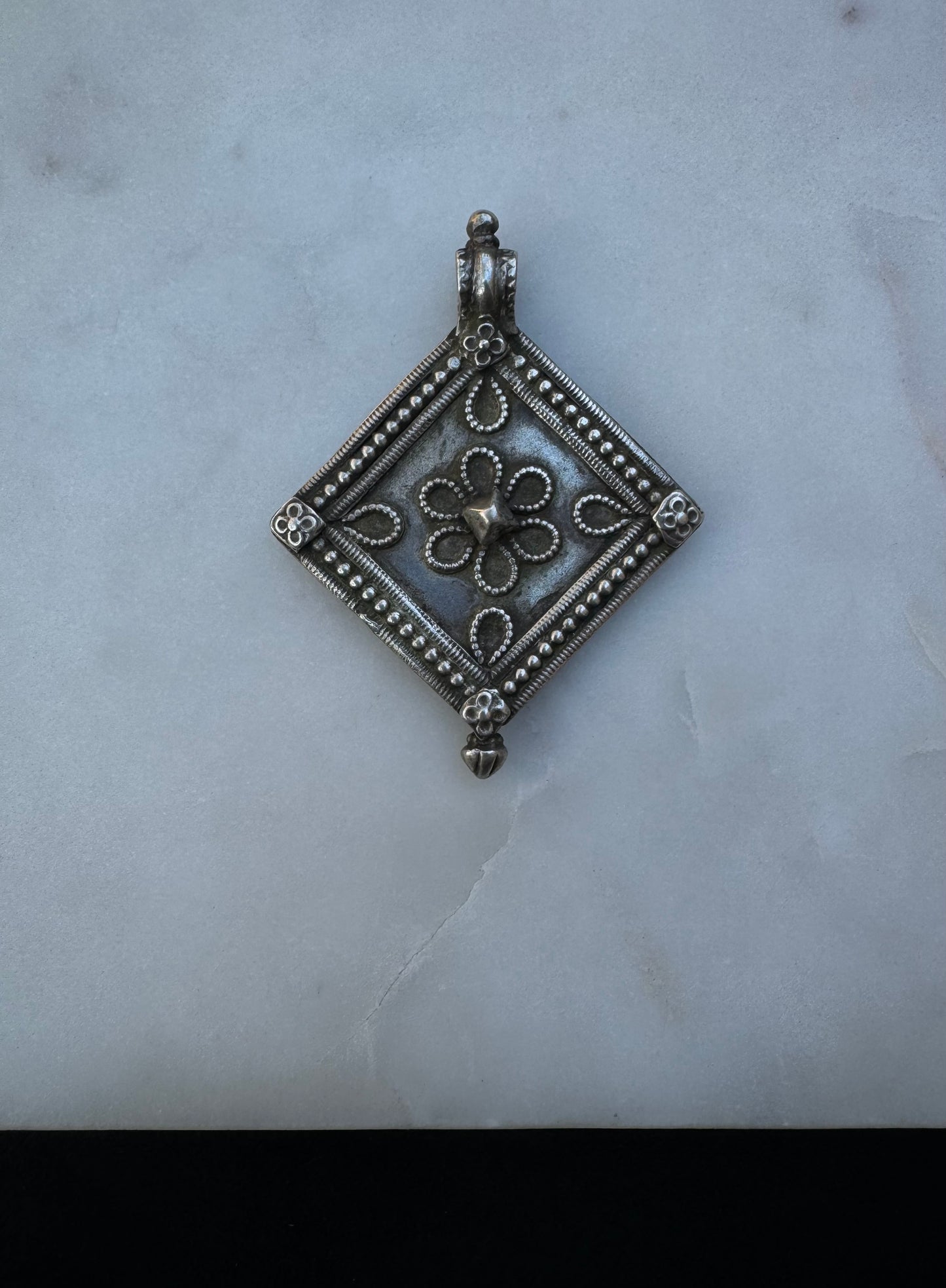 Silver necklace from India