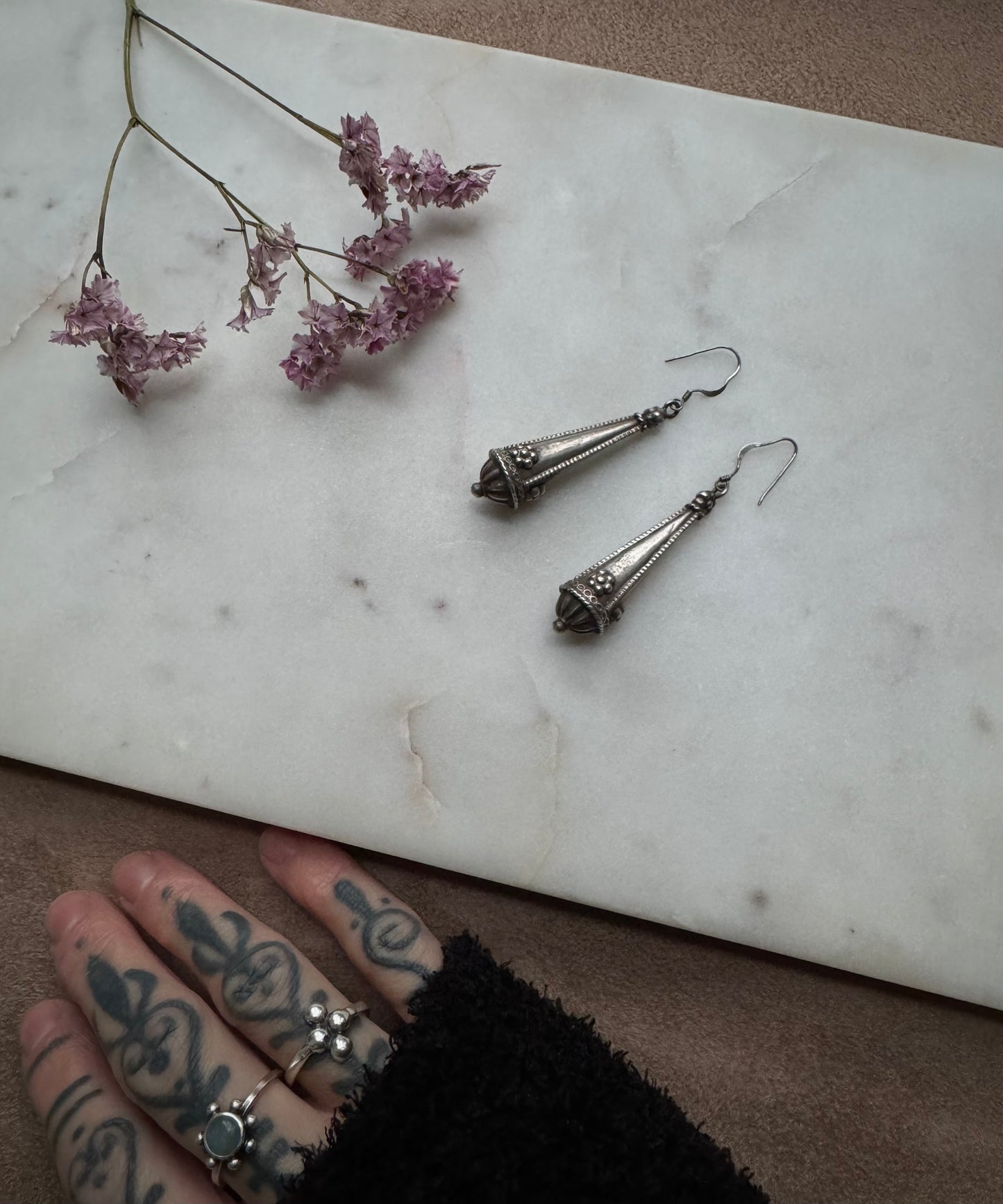 Beautiful earrings from India