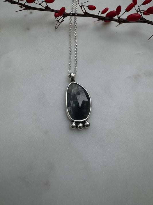 Sapphire necklace
