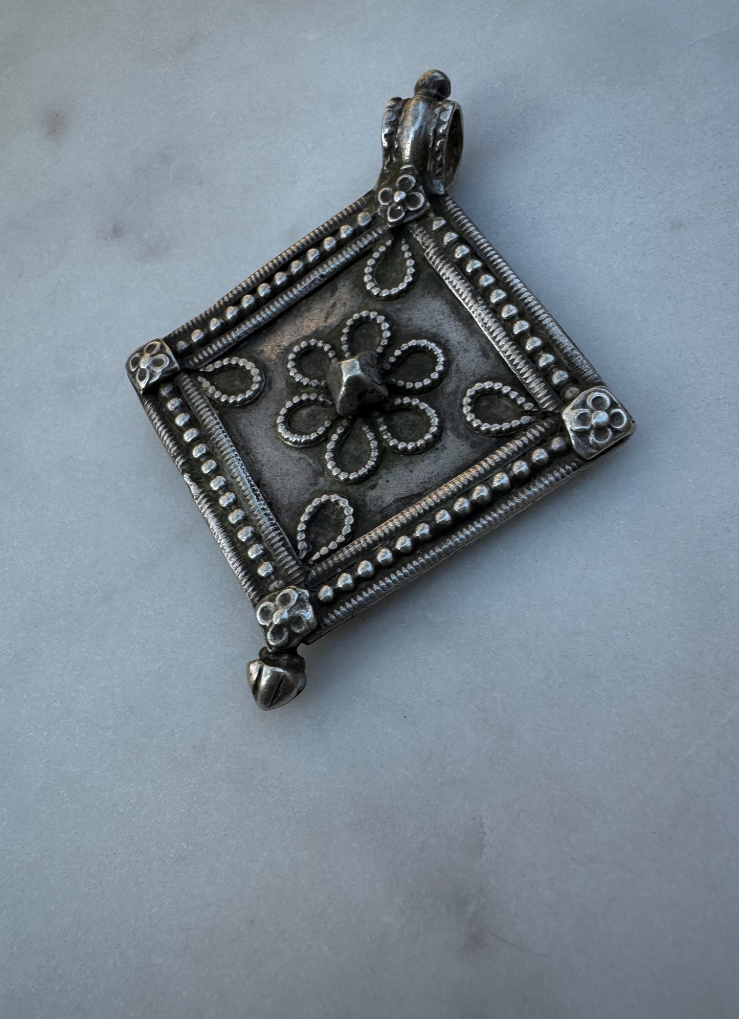 Silver necklace from India