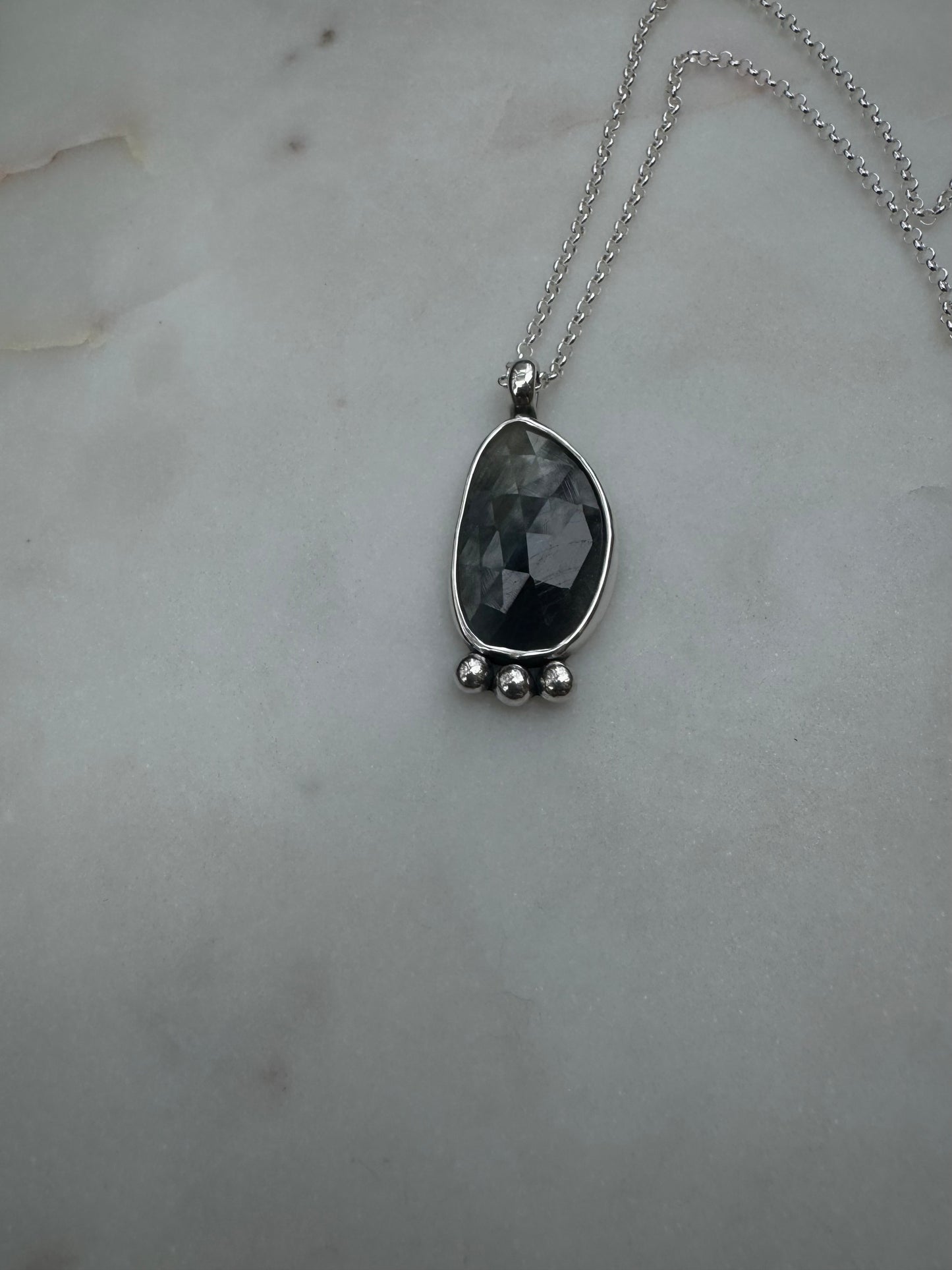 Sapphire necklace