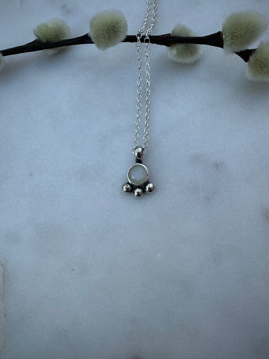Small moonstone amulet