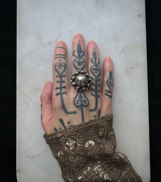 Silver ring from Pakistan