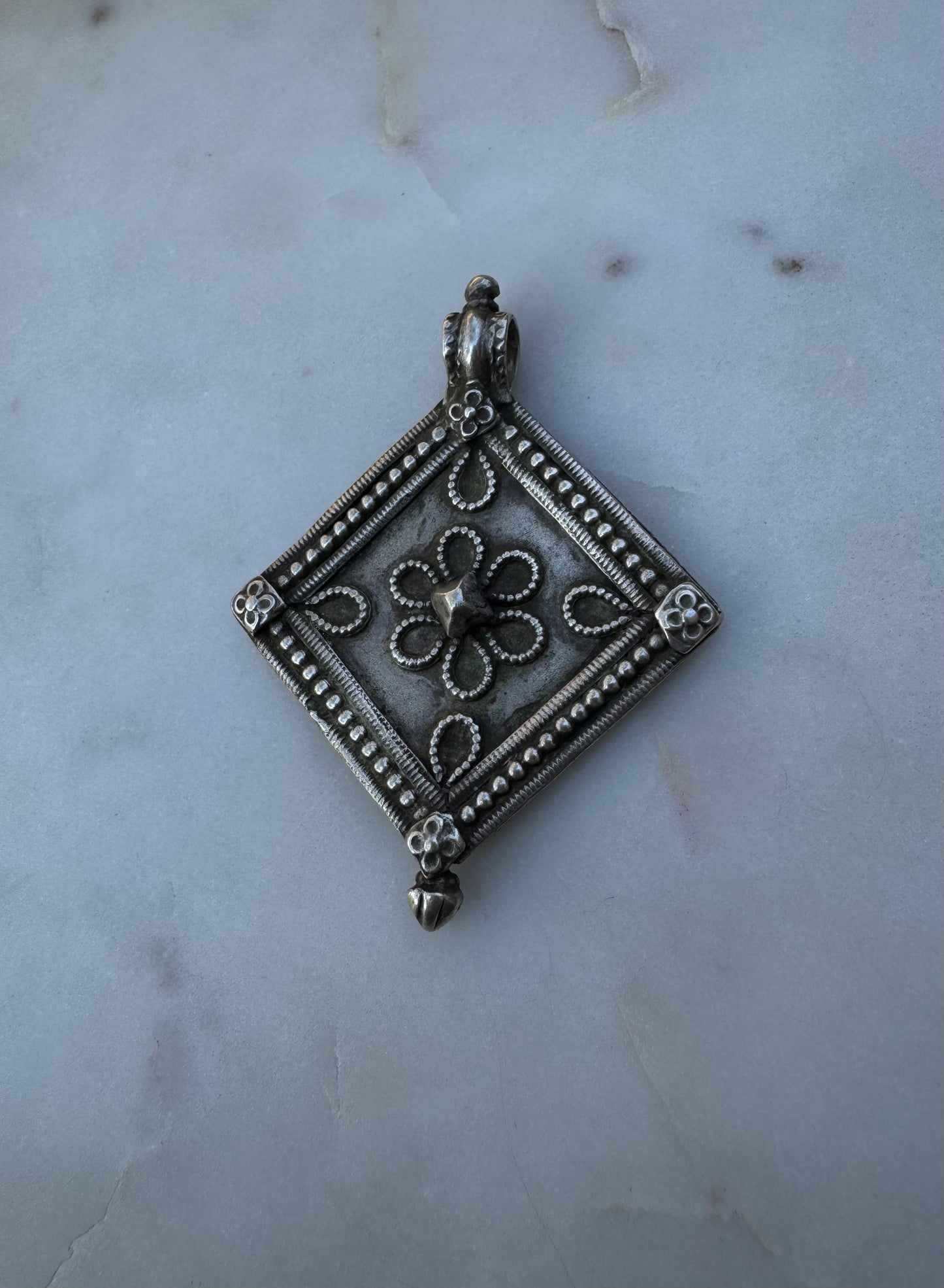 Silver necklace from India