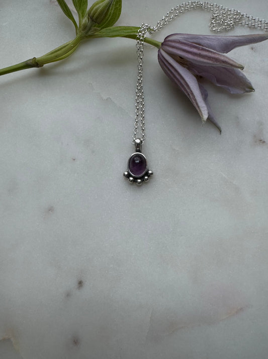Amethyst necklace