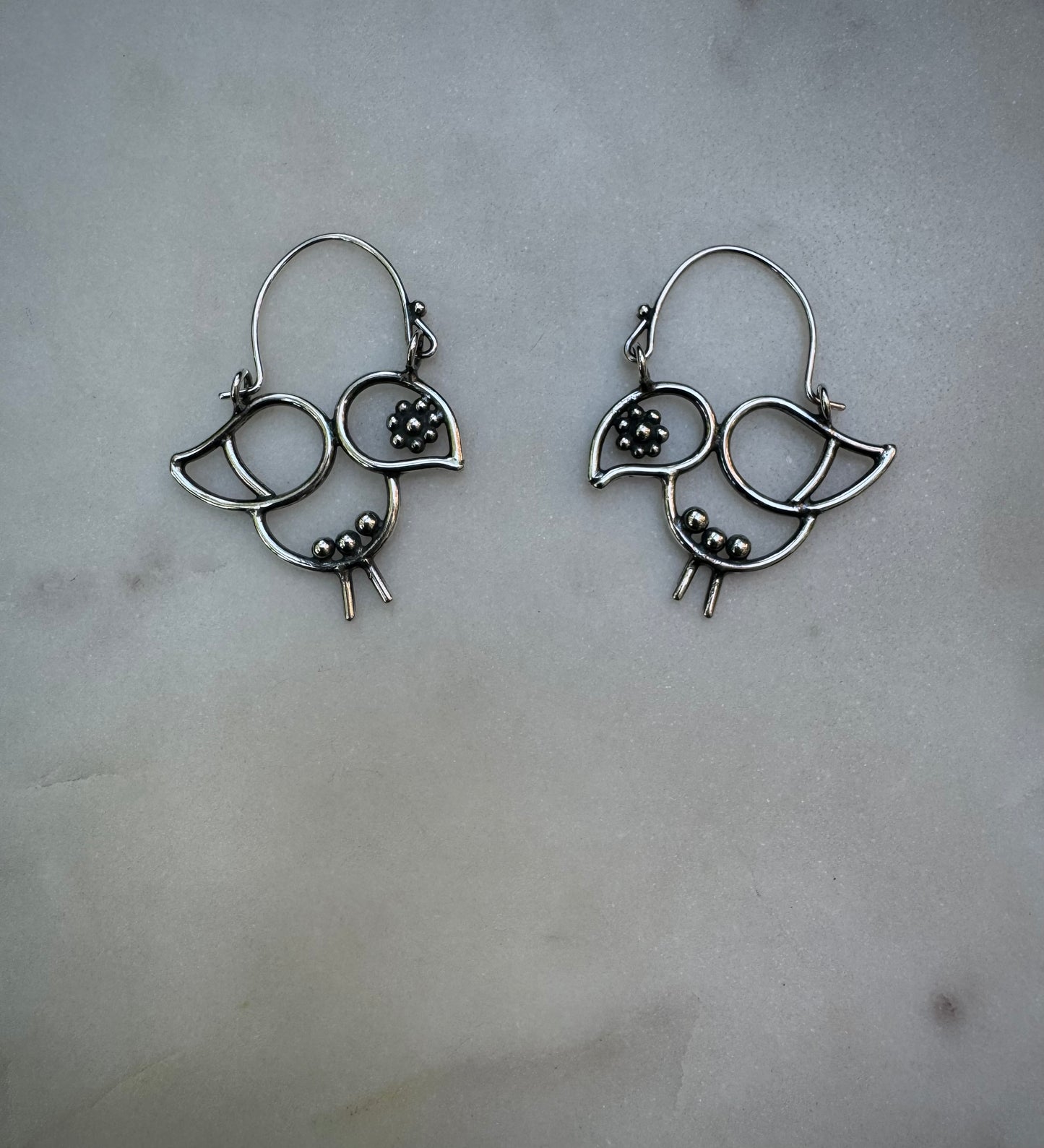 Bird earrings