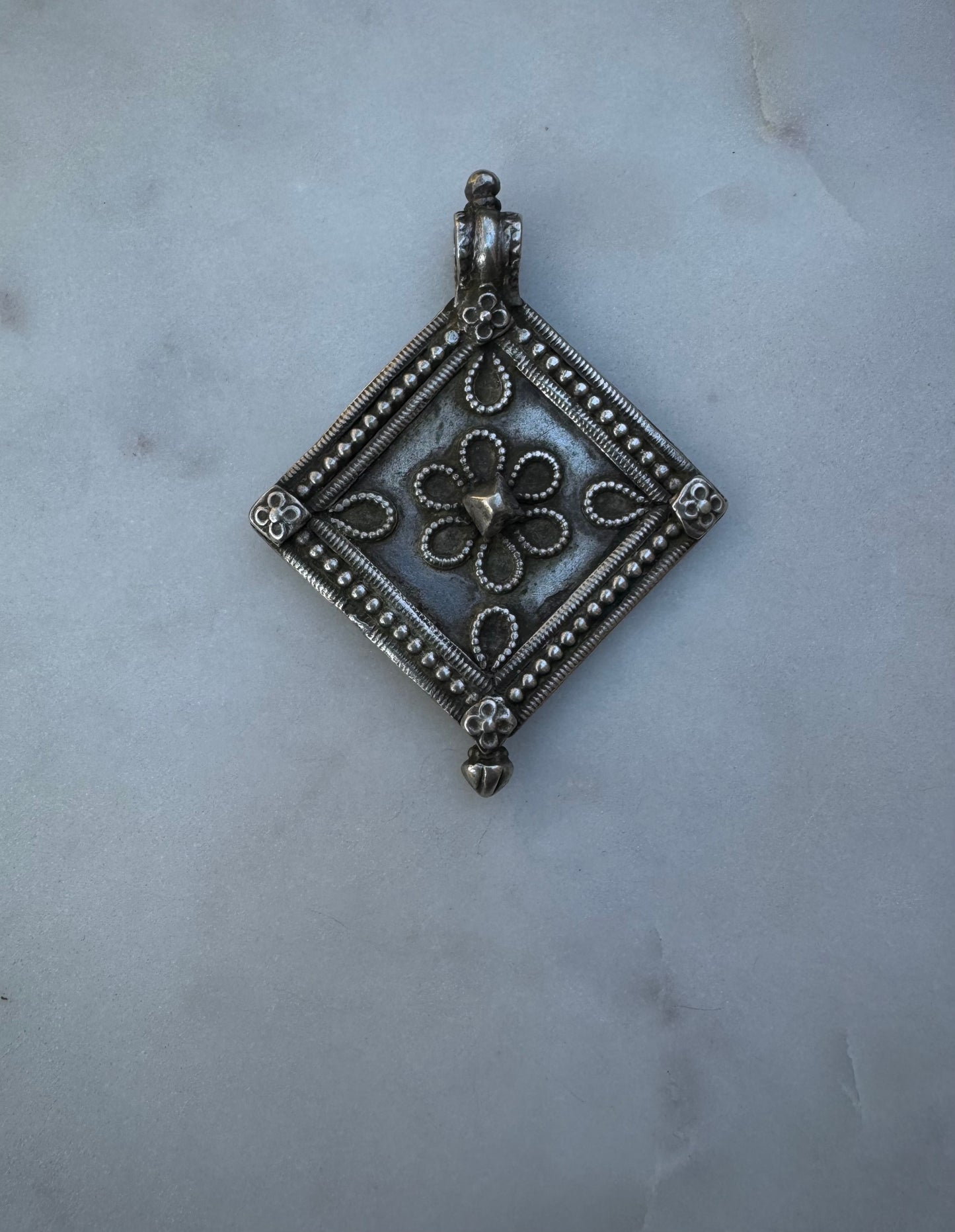 Silver necklace from India