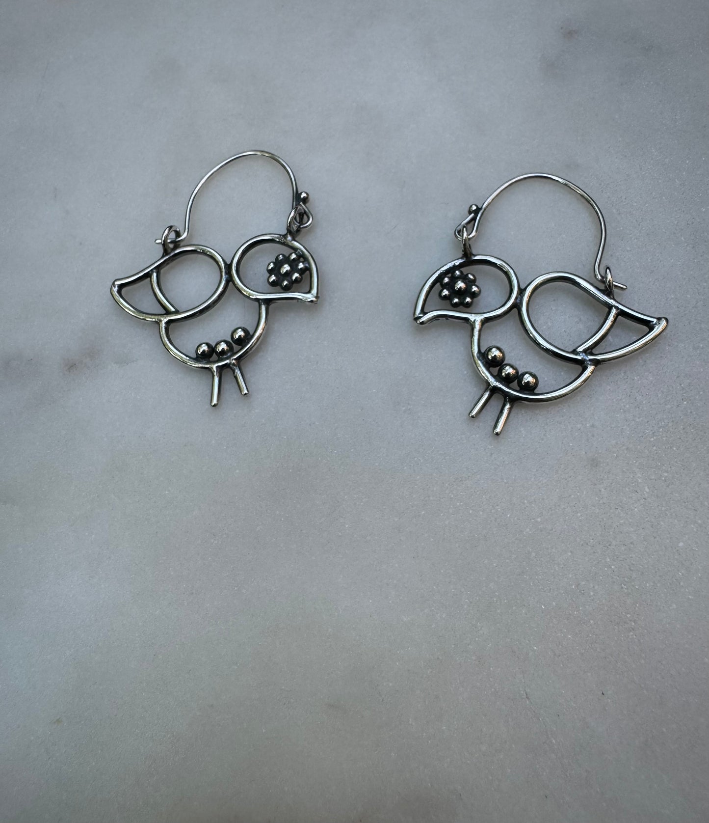 Bird earrings