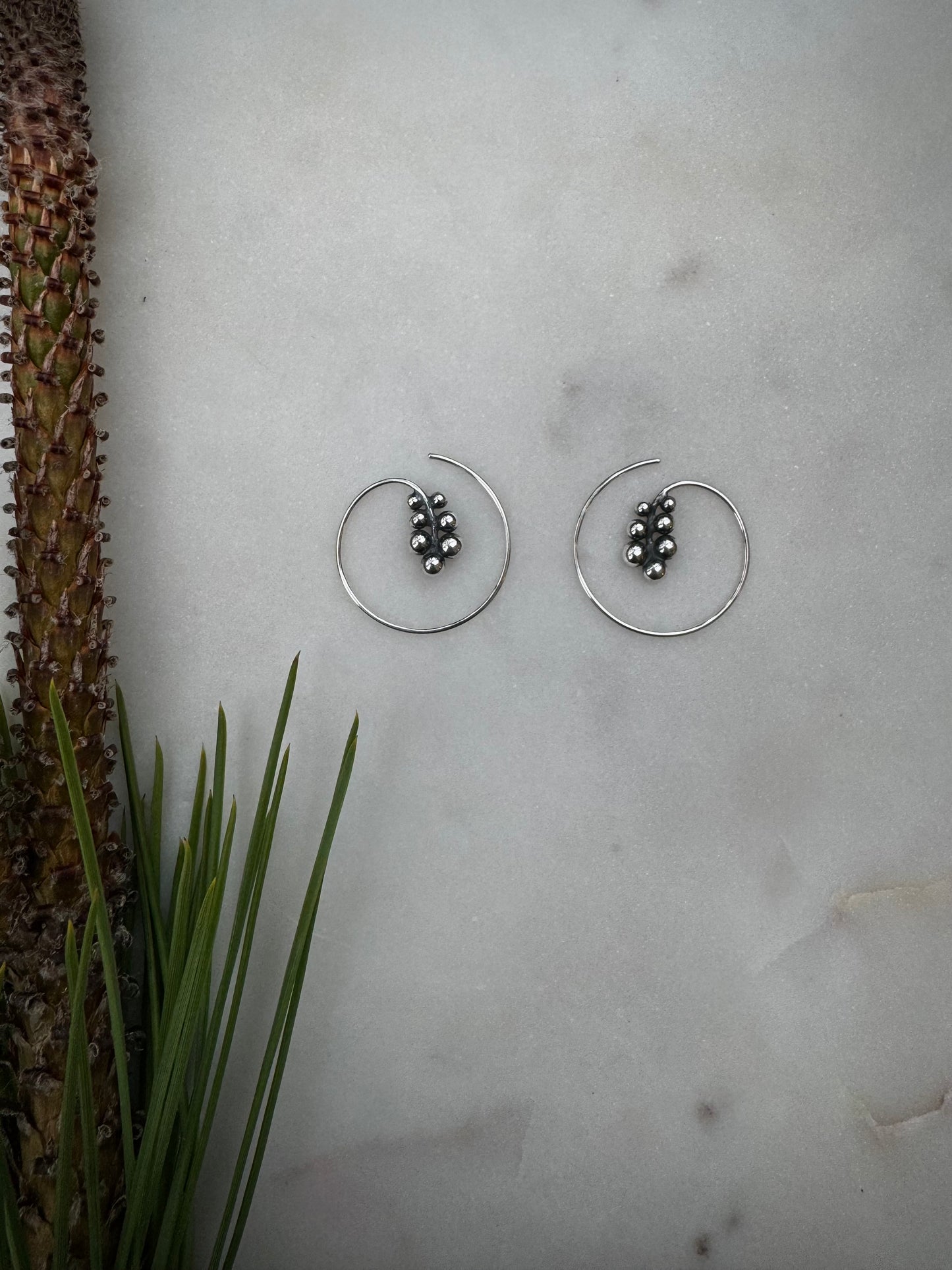 Fern earrings