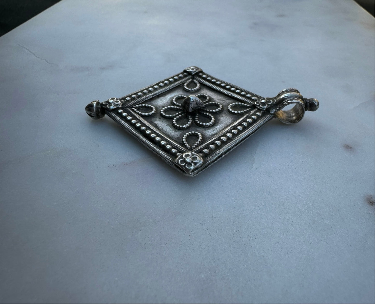Silver necklace from India