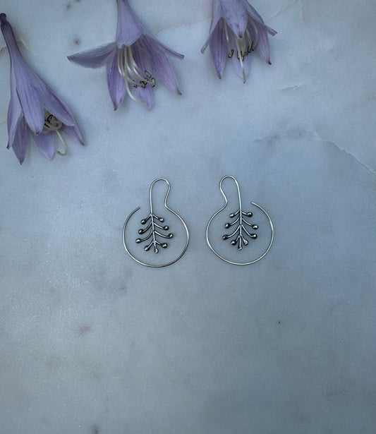 Fern earrings